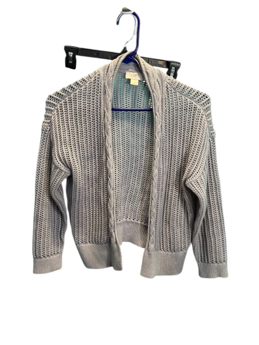 LOFT Open Knit Cardigan – Size Small
